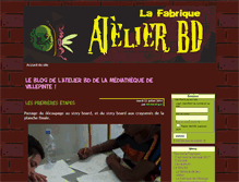 Tablet Screenshot of lafabriquebd.centreculturel-villepinte.fr